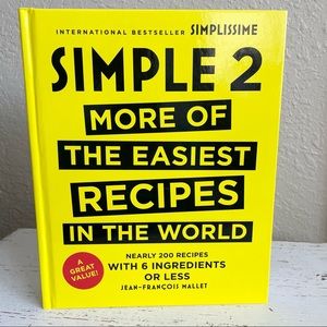 New Simple 2 More of the Easiest Recipes in the World Cookbook Jean Mallet